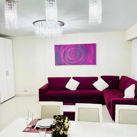 Spacious In The Center Of Near The Sea 아파트 니스